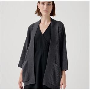 Pact Luxe Knit Open Coatigan